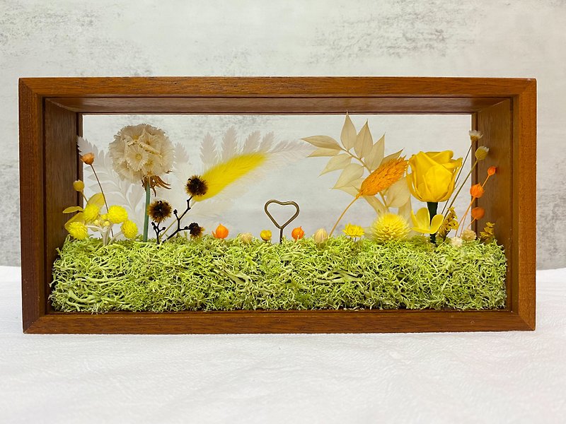 永生花干燥花相架/相框 手工制造 定制化礼物 - 干燥花/捧花 - 植物．花 多色
