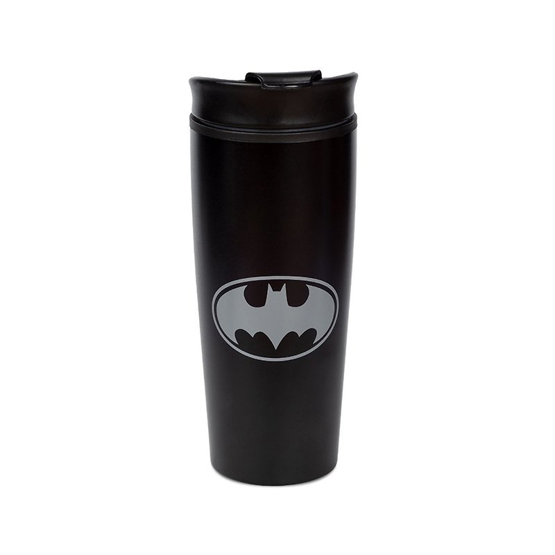 官方授权的 DC 漫画蝙蝠侠旅行金属环保随行杯 450ml - 杯子 - 不锈钢 黑色