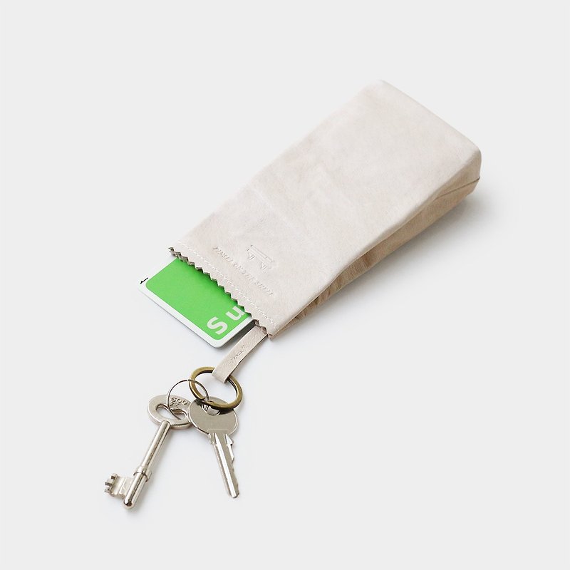 paper key pouch : natural - 其他 - 真皮 