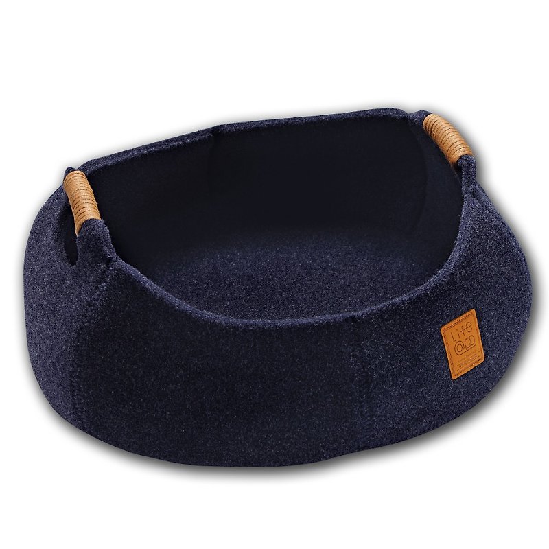 Lifeapp  猫篮子BASKET BOWL_海军蓝 - 床垫/笼子 - 其他材质 蓝色