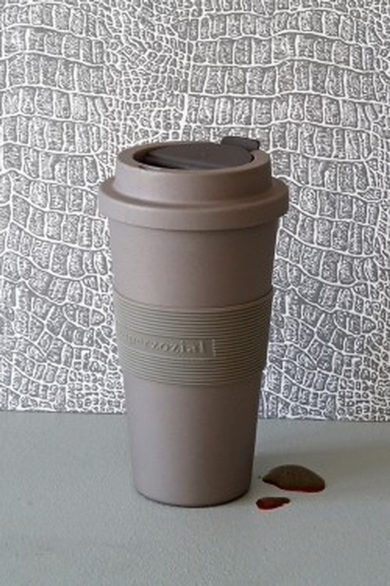 Zuperzozial - Time-Out旅行杯(大) - 深棕色 - 咖啡杯/马克杯 - 环保材料 咖啡色