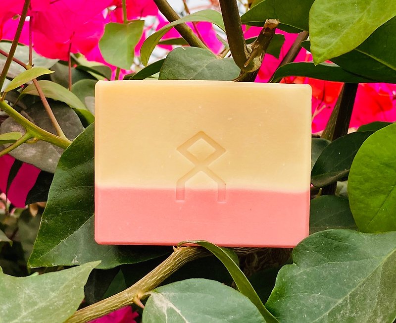 金玫瑰香氛皂 100g 欧瑟拉手工皂 - 肥皂/手工皂 - 环保材料 