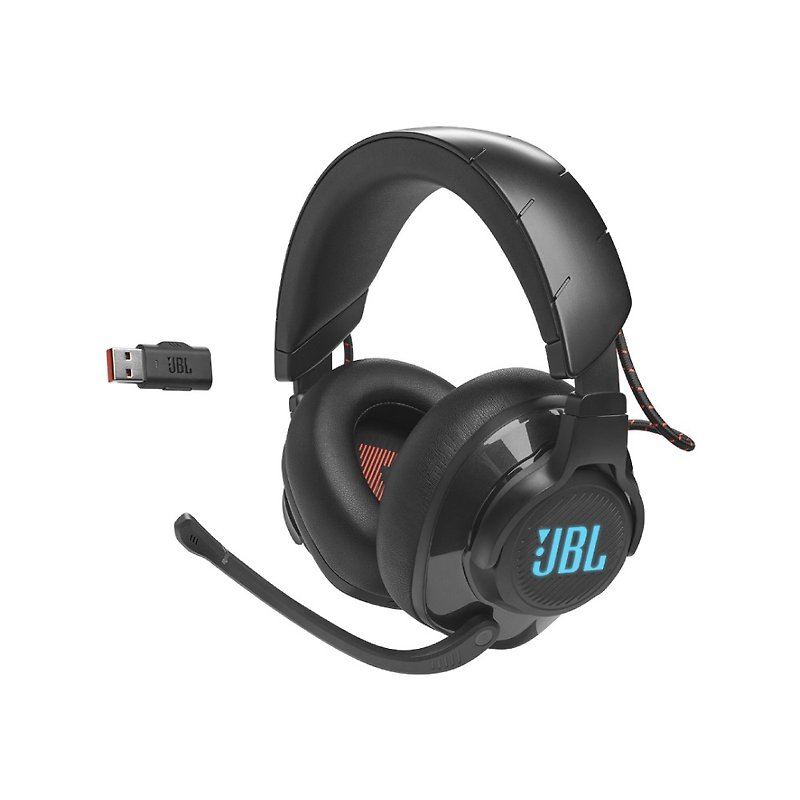 JBL Quantum 610 RGB环绕音效USB电竞耳机 - 耳机 - 塑料 