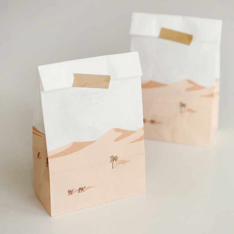 动物礼物袋组S(10入)-01 沙漠,E2D11499 - 包装材料 - 纸 橘色