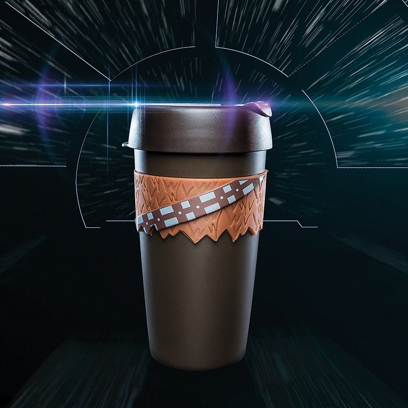 澳洲 KeepCup 原创杯 × 星际大战 L - 丘巴卡 - 咖啡杯/马克杯 - 塑料 咖啡色