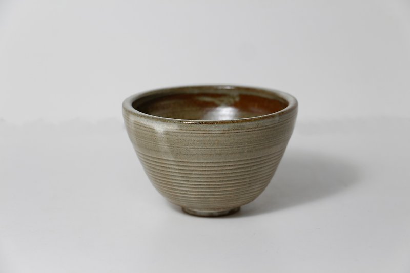 雾白杯、碗-纯手工-手作-拉坯-上釉-陶土 - 茶具/茶杯 - 陶 白色