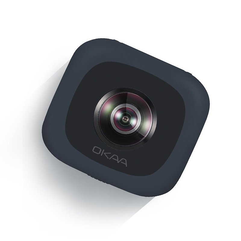 OKAA LIFE VR 360度 全景相机 黑 - 相机 - 其他金属 黑色