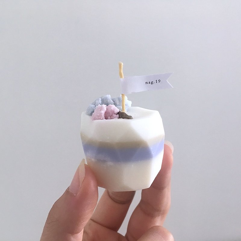 c u b e s | 大 豆 蜡 蜡 烛 handmade soy candle #s - 蜡烛/烛台 - 蜡 紫色