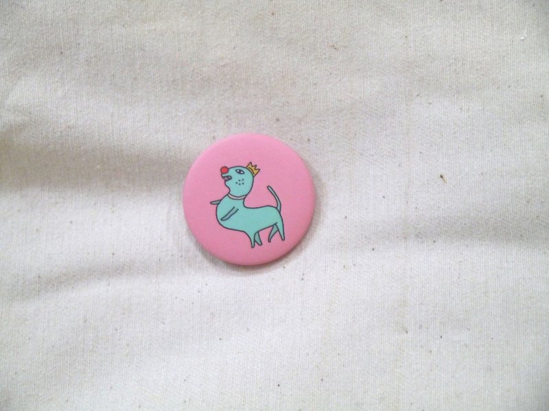 |磁铁徽章|第一只小怪物 - 徽章/别针 - 塑料 粉红色