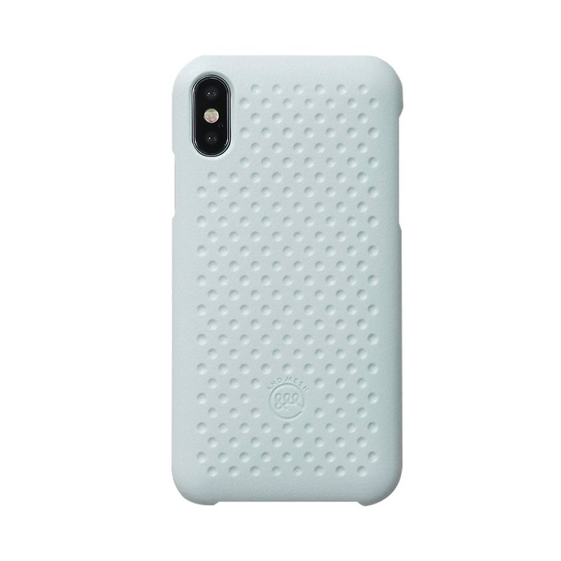 日本AndMesh QQ饼干防撞保护壳-iPhone Xs 天空蓝(4571384959704) - 手机壳/手机套 - 其他材质 蓝色