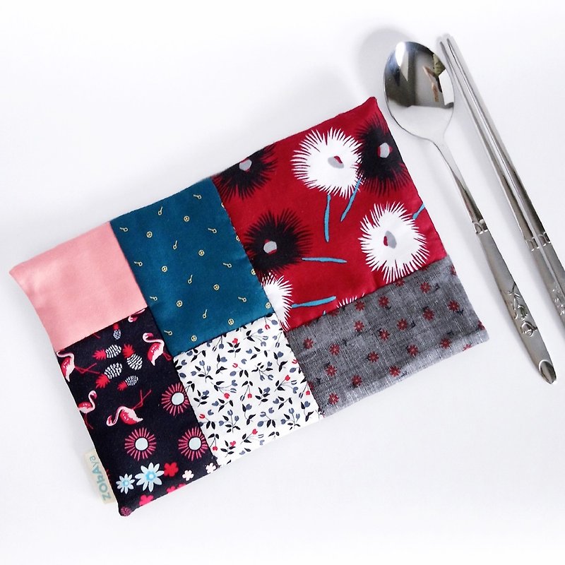 迷你餐垫 (韩风) - 餐垫/桌巾 - 棉．麻 红色