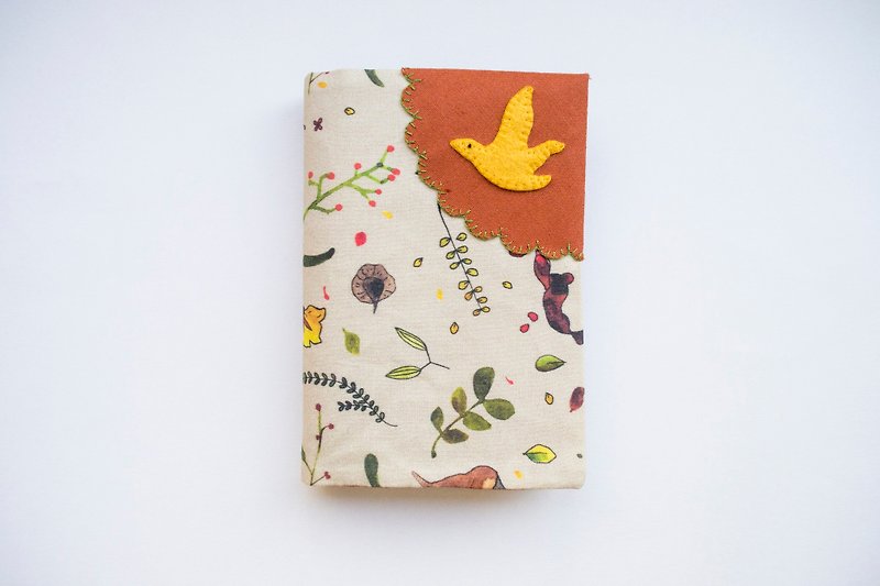 Singapore Botanicals - Fabric Passport Cover - 护照夹/护照套 - 其他材质 金色