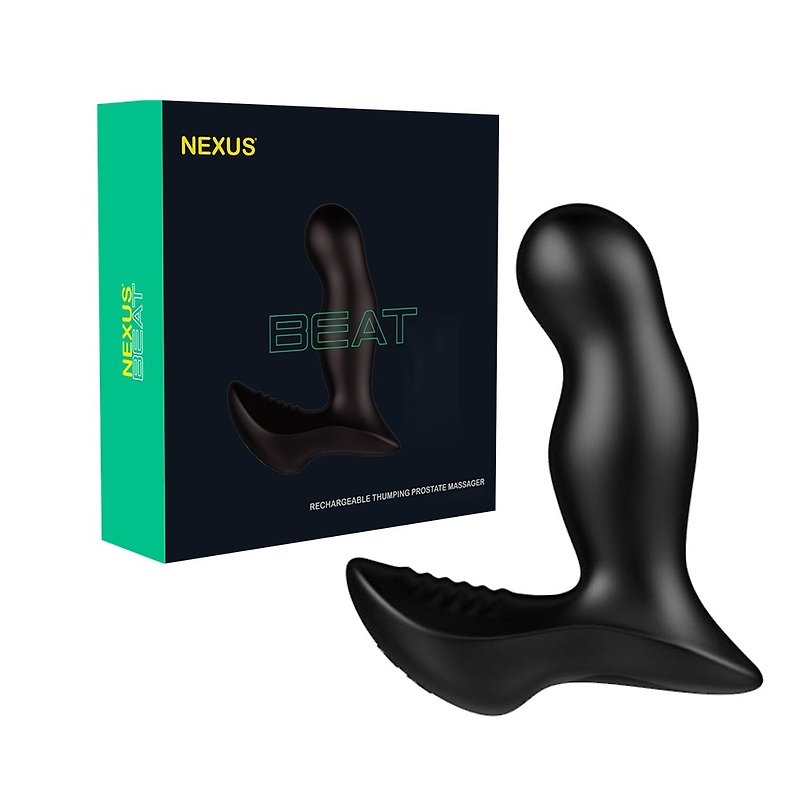 英国NEXUS BEAT 拍击式双震前列腺后庭器 情趣用品 跳蛋 按摩棒 - 情趣用品 - 其他材质 黑色