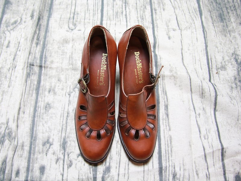 Back to Green:: 复古女伶  MADE IN ITALY vintage shoes - 女款休闲鞋 - 真皮 