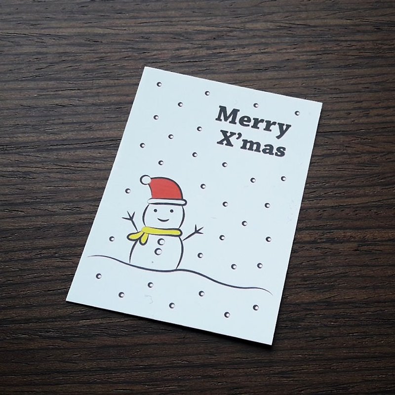 【加购商品】YCCT圣诞小卡-代写服务 - 卡片/明信片 - 纸 白色