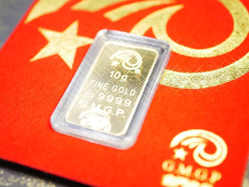 黄金条块-2.67钱黄金金条(10克)-黄金9999 - 其他 - 24k 金 金色