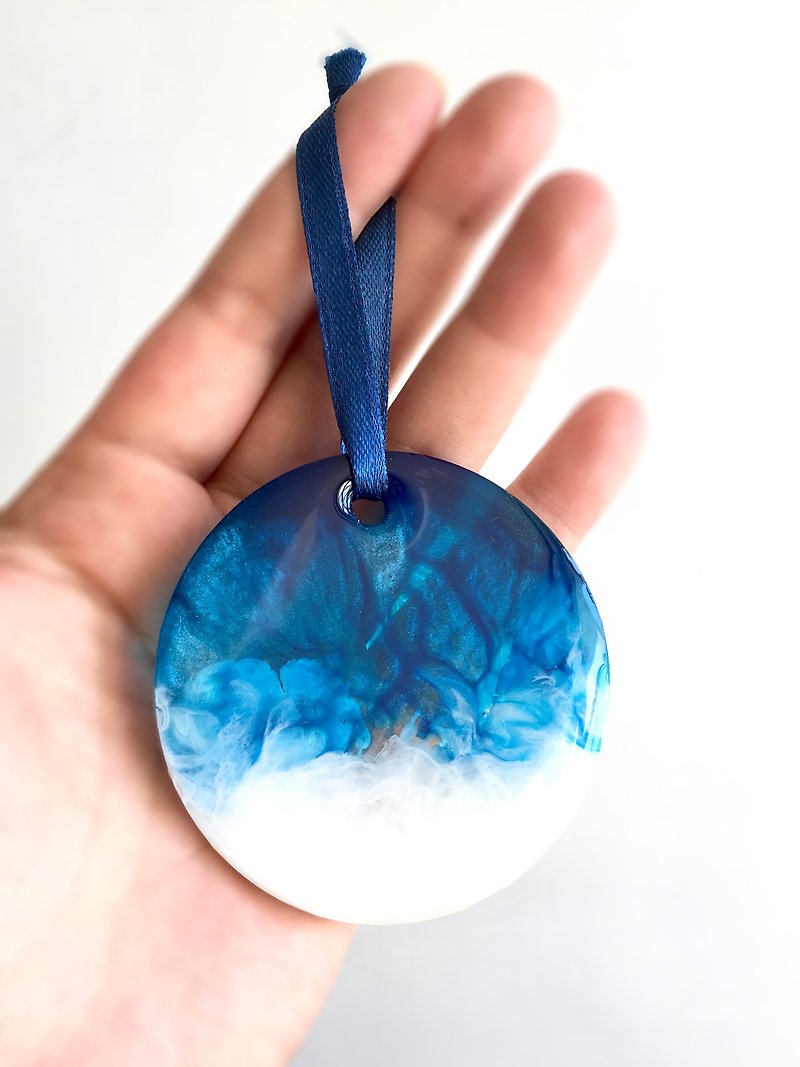 Handmade Ornament, Home Decor - 摆饰 - 树脂 蓝色