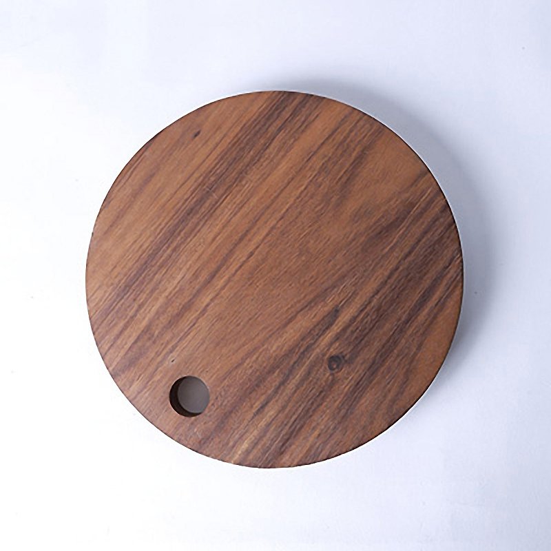 Limpid 圆形砧板 - 厨房用具 - 木头 咖啡色