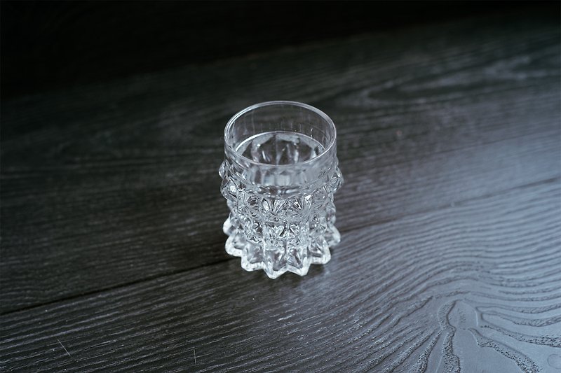 德国Shot Glass复古水晶玻璃烈酒杯 / 花瓶 ー欧洲古董老件 - 酒杯/酒器 - 玻璃 透明