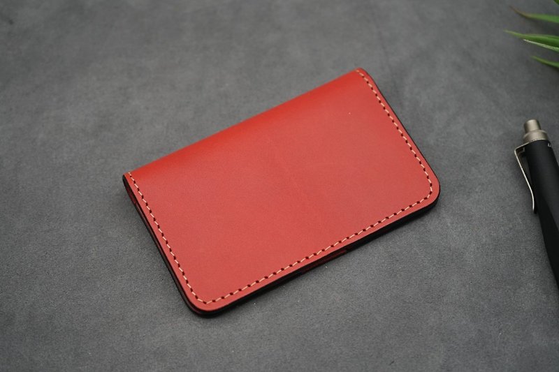 Business Card Holder(Red) - 其他 - 真皮 