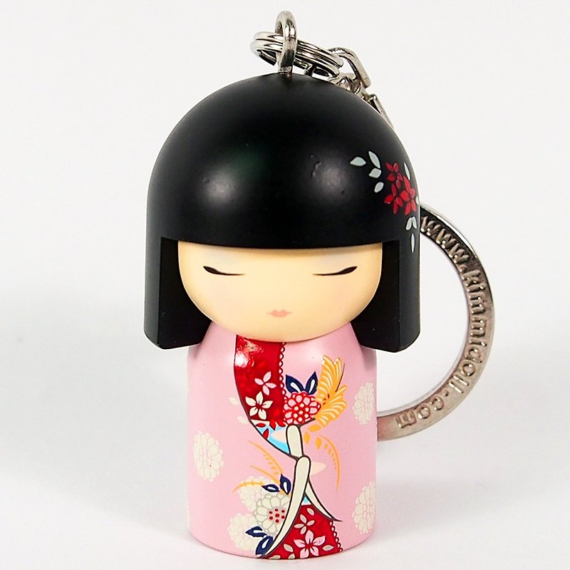 钥匙圈-Norika 人性的美好【Kimmidoll 和福娃娃钥匙圈】 - 钥匙链/钥匙包 - 其他材质 粉红色