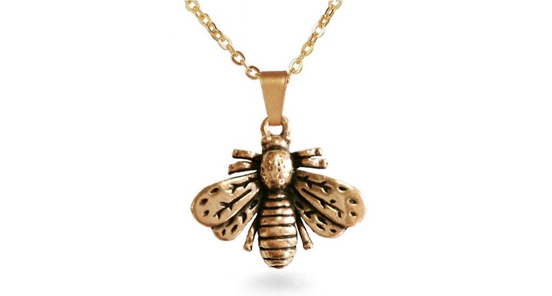 拿破仑蜜蜂项链 - 项链 - 其他金属 金色