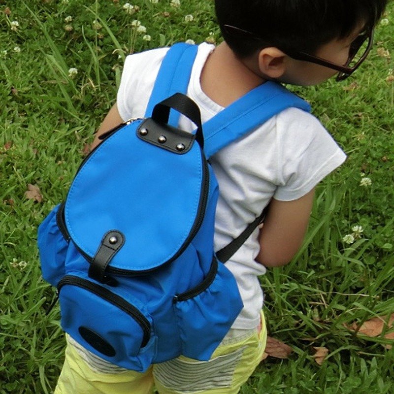【后爱小童包】- 蜜莓蓝 防走失背包/小童后背包 - 其他 - 防水材质 蓝色