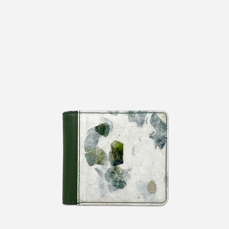 男士皮夹，树叶图案（零钱包）皮夹 - 皮夹/钱包 - 植物．花 绿色