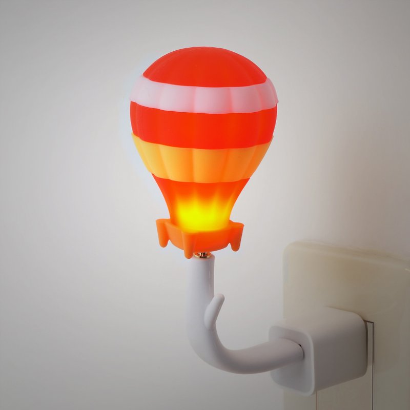 Vacii DeLight热气球USB情境灯/夜灯/床头灯-冒险 - 灯具/灯饰 - 硅胶 红色