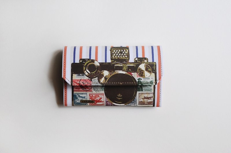 卡片包/小纸包/卡片零钱包-邮票相机 - 零钱包 - 纸 红色