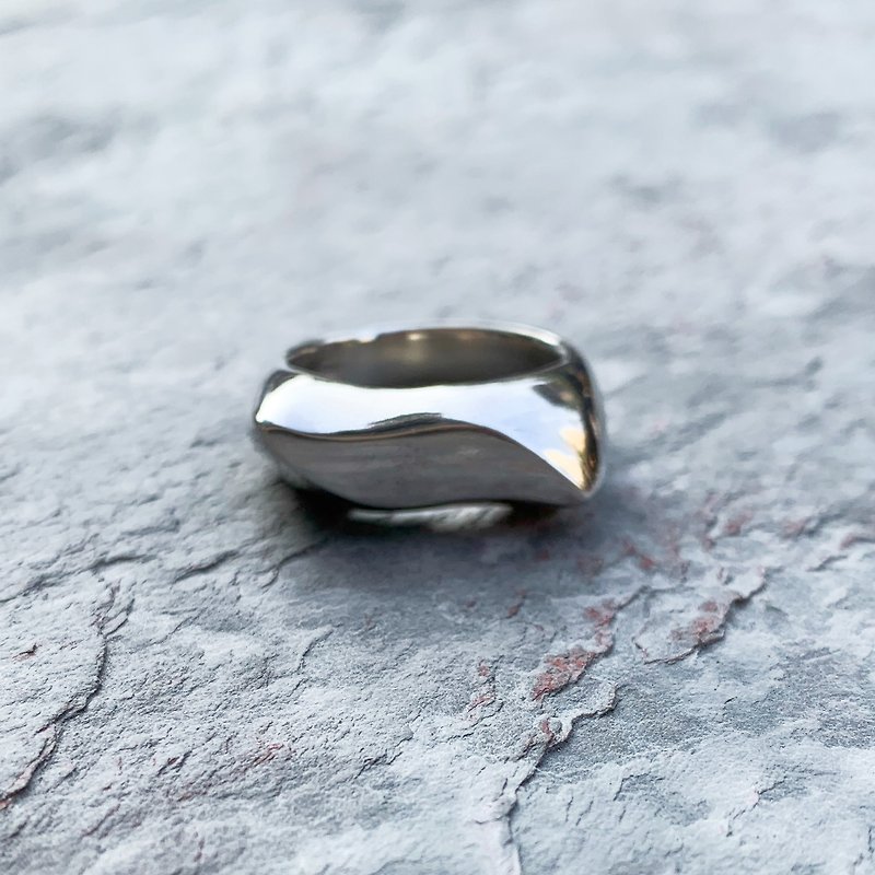Oˋre Jewelry 设计师款  925纯银 戒指 Ring 可订制 可定制 - 戒指 - 纯银 