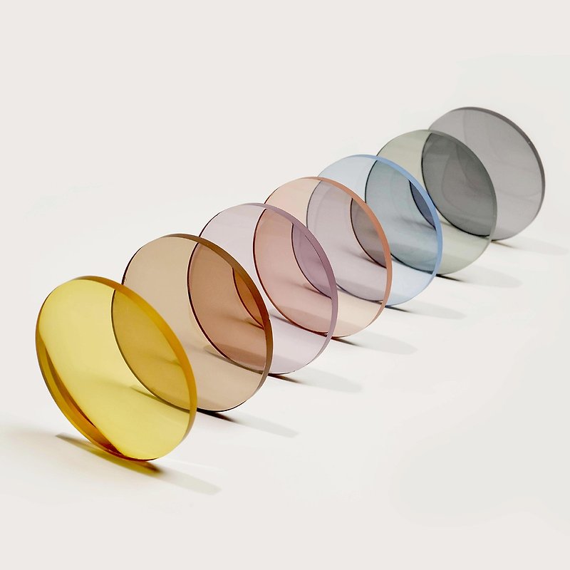 HOYA集团-新视客 FROMEYES 1.61 抗蓝光+100% 抗 UV 染色镜片 - 眼镜/眼镜框 - 树脂 多色