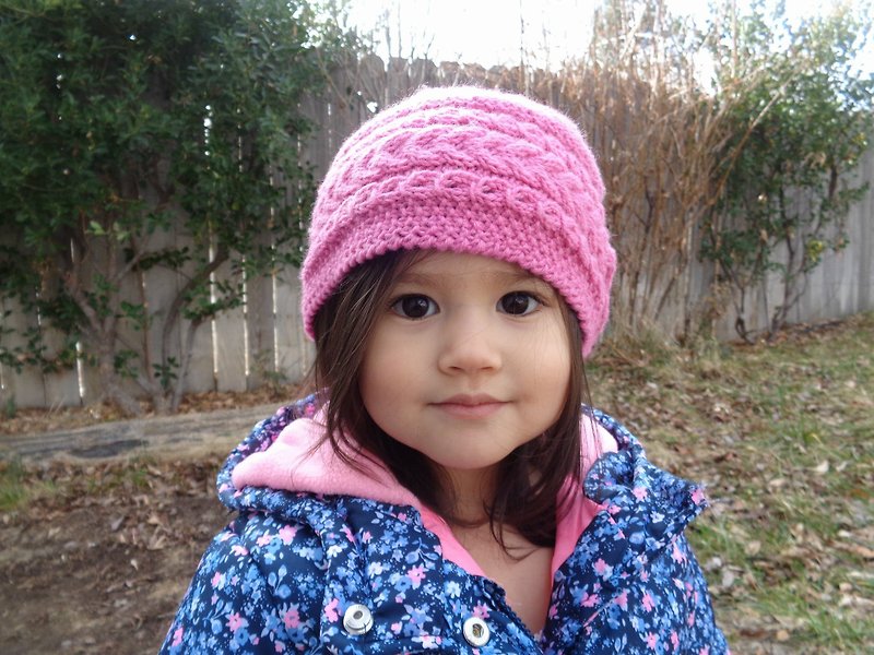 小甜心 - 帽子 - 羊毛 粉红色