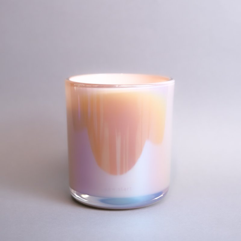 NEW START tanose scented candle - 蜡烛/烛台 - 玻璃 