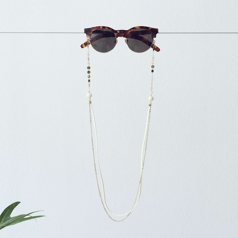 Sunglasses chain Gold Pop Stars - 眼镜/眼镜框 - 石头 多色