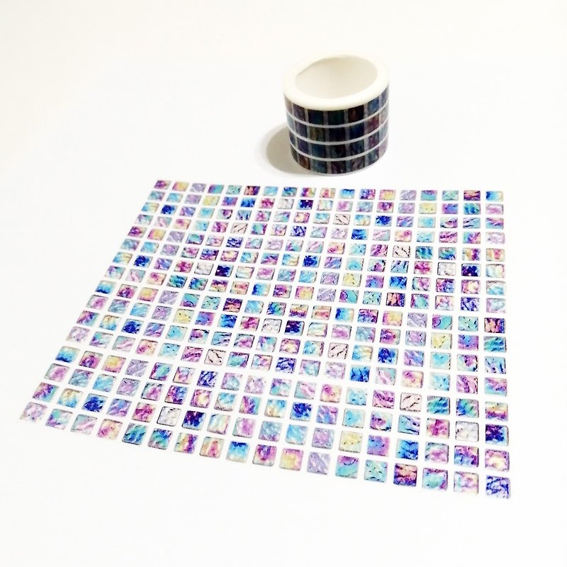 麒麟纸胶带 紫玻璃磁砖 2M - 纸胶带 - 纸 