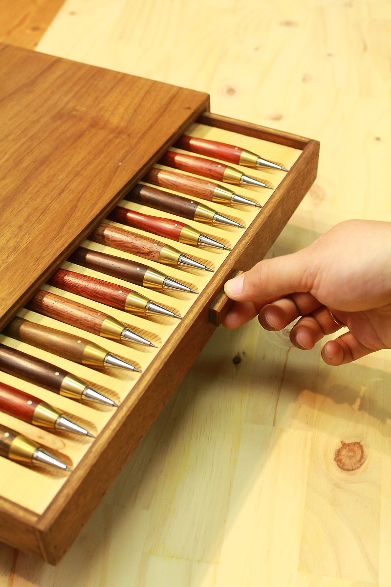 Stationery-复合工程笔 2.0mm 定制商品 - 其他书写用品 - 木头 金色