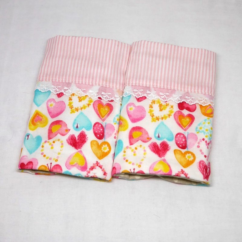 Japanese Handmade 8-layer-gauze droop sucking pads - 婴儿饰品 - 棉．麻 粉红色