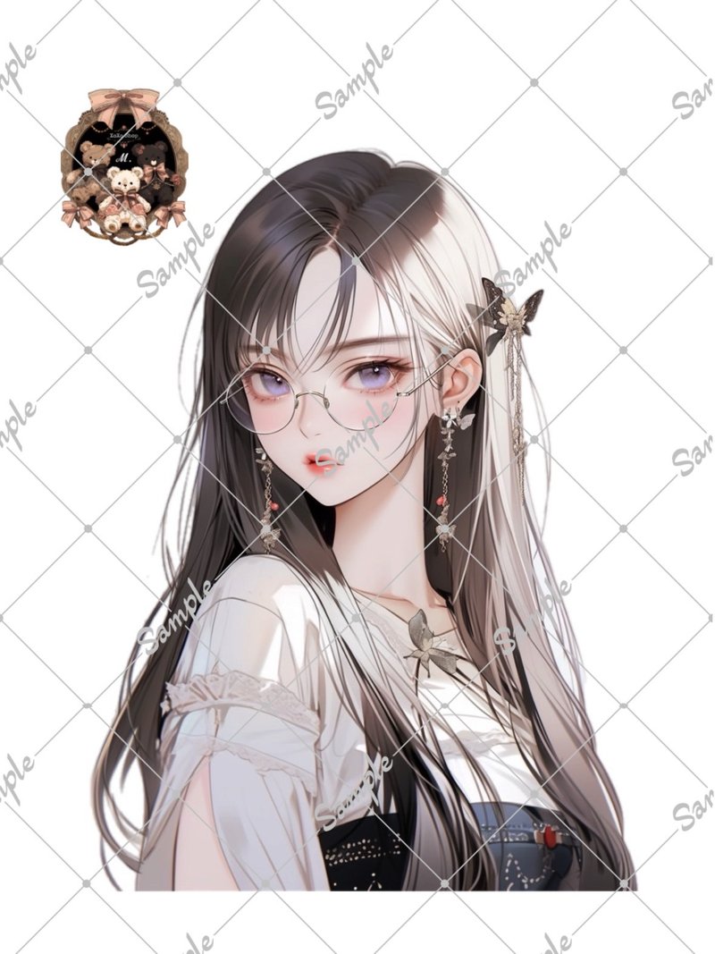 原创人物贴纸 - 贴纸 - 纸 