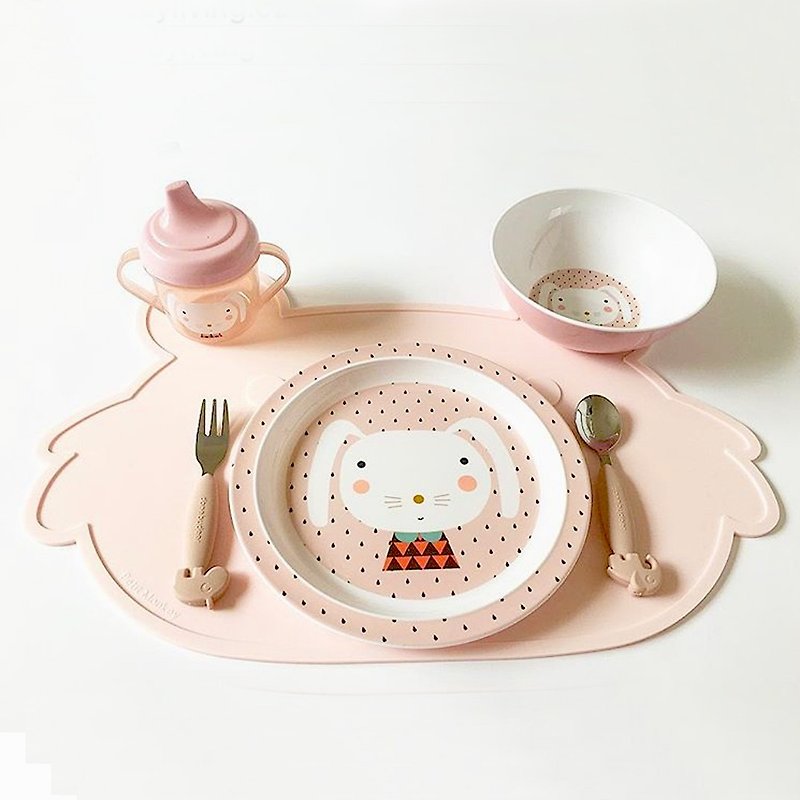 荷兰Petit Monkey 无尾熊餐垫_粉红莓 - 儿童餐具/餐盘 - 硅胶 