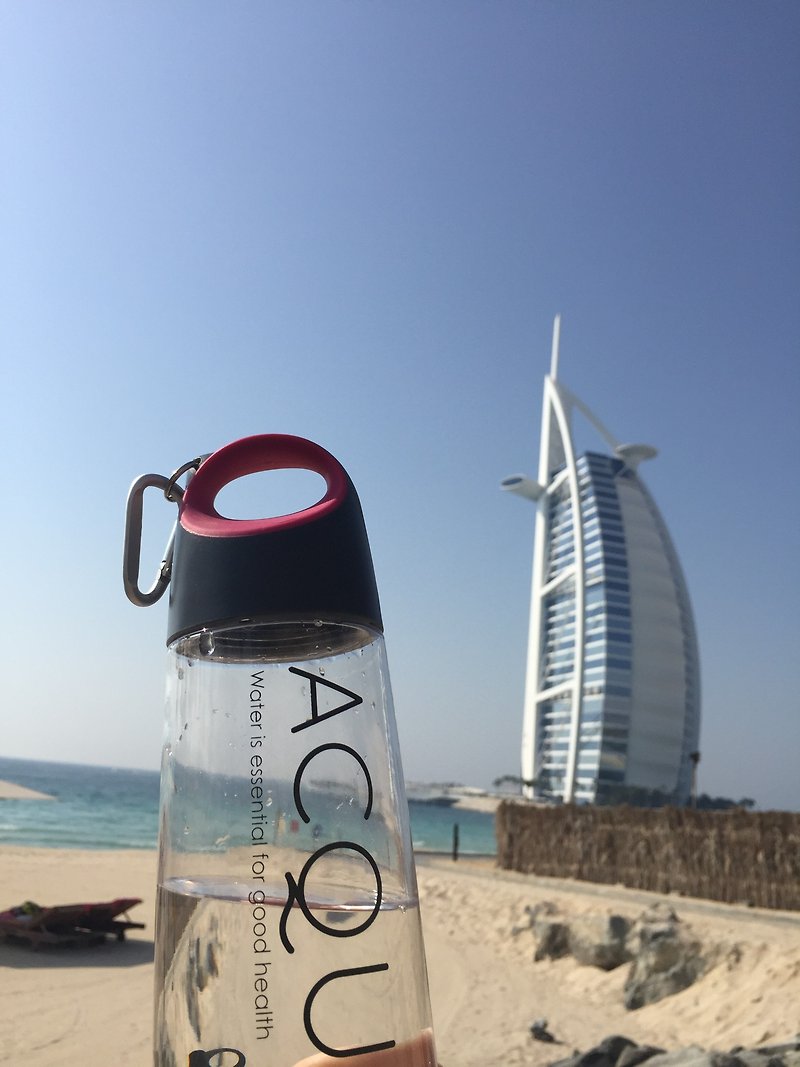 EAU de ACQUA BPA-Free运动水壼 (粉红色) - 水壶/水瓶 - 塑料 