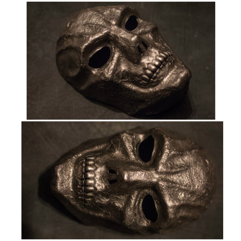 Doctor doom cosplay mask Doctor doom inspired mask Adult mask custom made mask m - 其他 - 其他材质 多色
