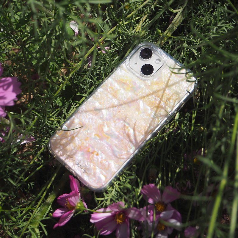 樱花梦幻 天然真贝 iPhone 手机壳 匠人手工做 高品質 - 手机壳/手机套 - 贝壳 粉红色