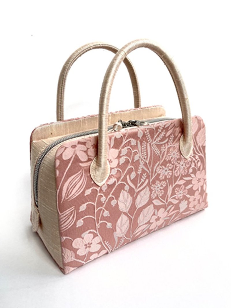 Rikyuバッグ　マトラッセ　ピンク　Sサイズ　利休バッグ - 手提包/手提袋 - 聚酯纤维 粉红色