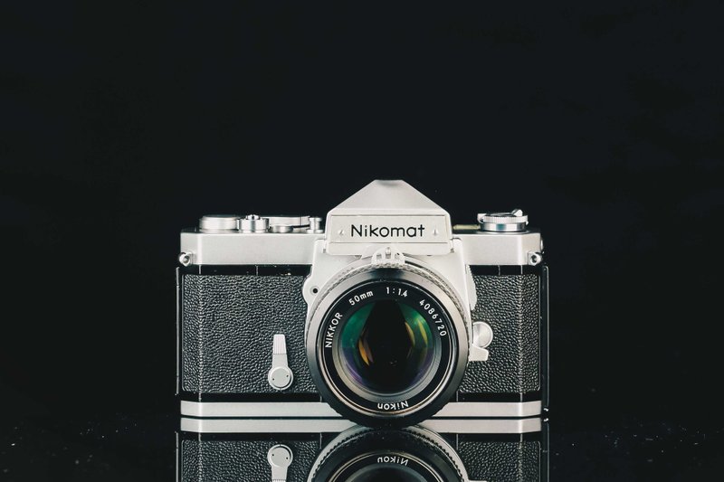 NIKON NIKOMAT FT+NIKKOR 50mm F=1.4 #7257 #135底片相机 - 相机 - 其他金属 黑色