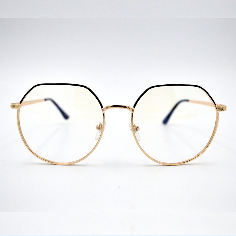 出清优惠 盲抽随机发货 金丝平防蓝光眼镜 艺文青70s复古怀旧古着 - 眼镜/眼镜框 - 其他金属 金色