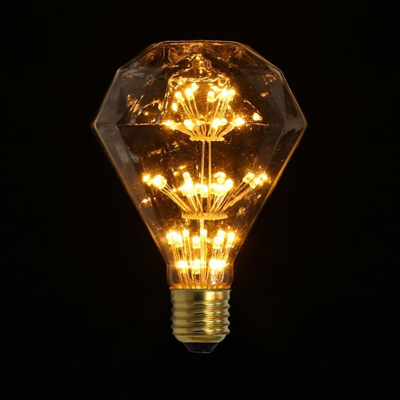 LED·花火灯泡·钻石灯泡│Good Form·好造形 - 灯具/灯饰 - 玻璃 黄色