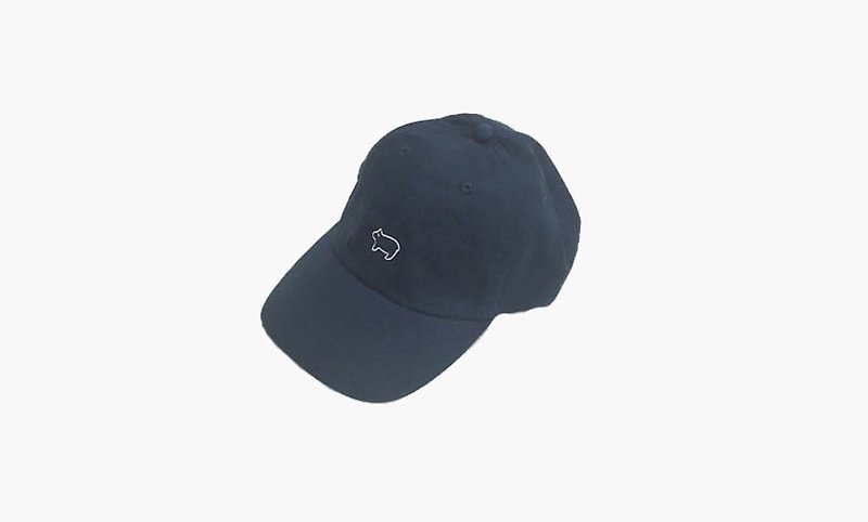 NORITAKE - BEAR CUB CAP - 帽子 - 棉．麻 卡其色