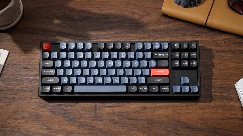 Keychron K8 Pro Hot-Swappable RGB 铝框无线机械键盘 - 电脑配件 - 铝合金 黑色