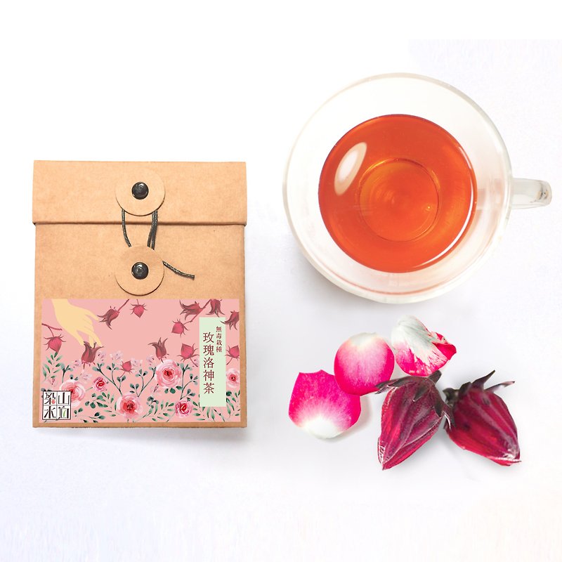 【梁山水泊】冻柠友善栽种玫瑰洛神茶 - 茶 - 新鲜食材 紫色